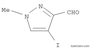 Molecular Structure of 1214997-78-0 (4-Iodo-1-Methyl-1H-pyrazole-3-carbaldehyde)